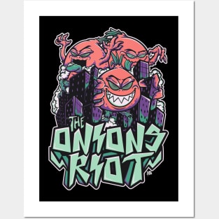 onions riot Posters and Art